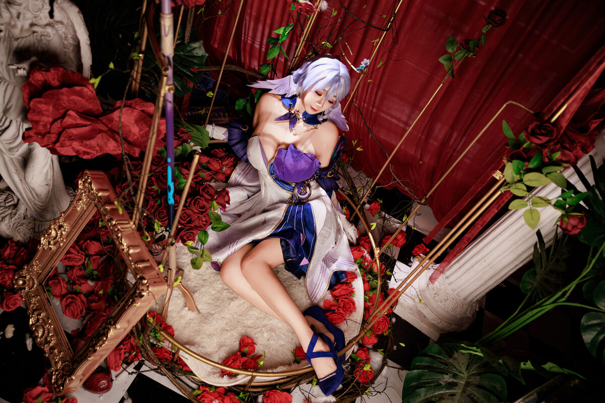 Coser@阿雪雪 – 崩坏 星穹铁道 知更鸟 (91P)