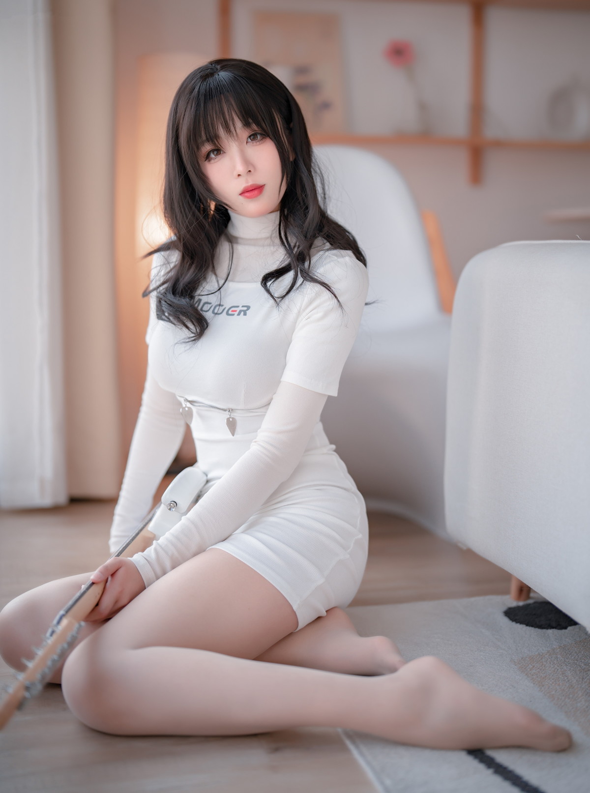 Cosplay 轩萧学姐 吉他妹妹肉丝(60P)