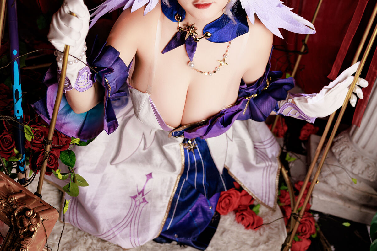 Coser@阿雪雪 – 崩坏 星穹铁道 知更鸟 (91P)