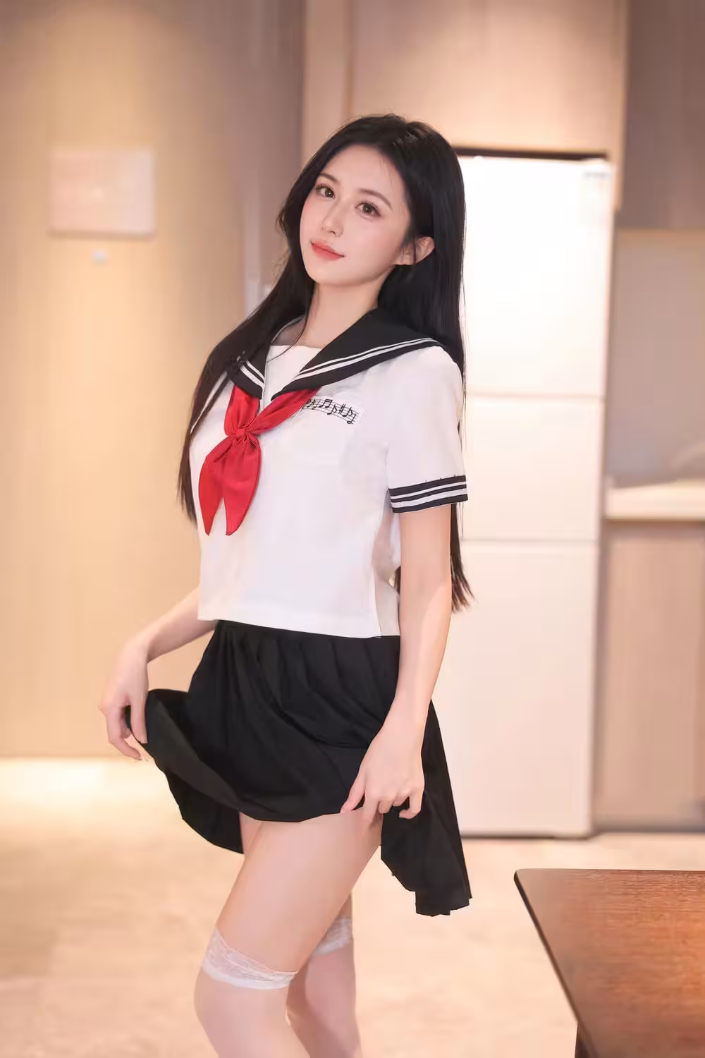 [網路收集系列] shelly詩莉吖 – 秀人網模特 JK學生裝[81P]