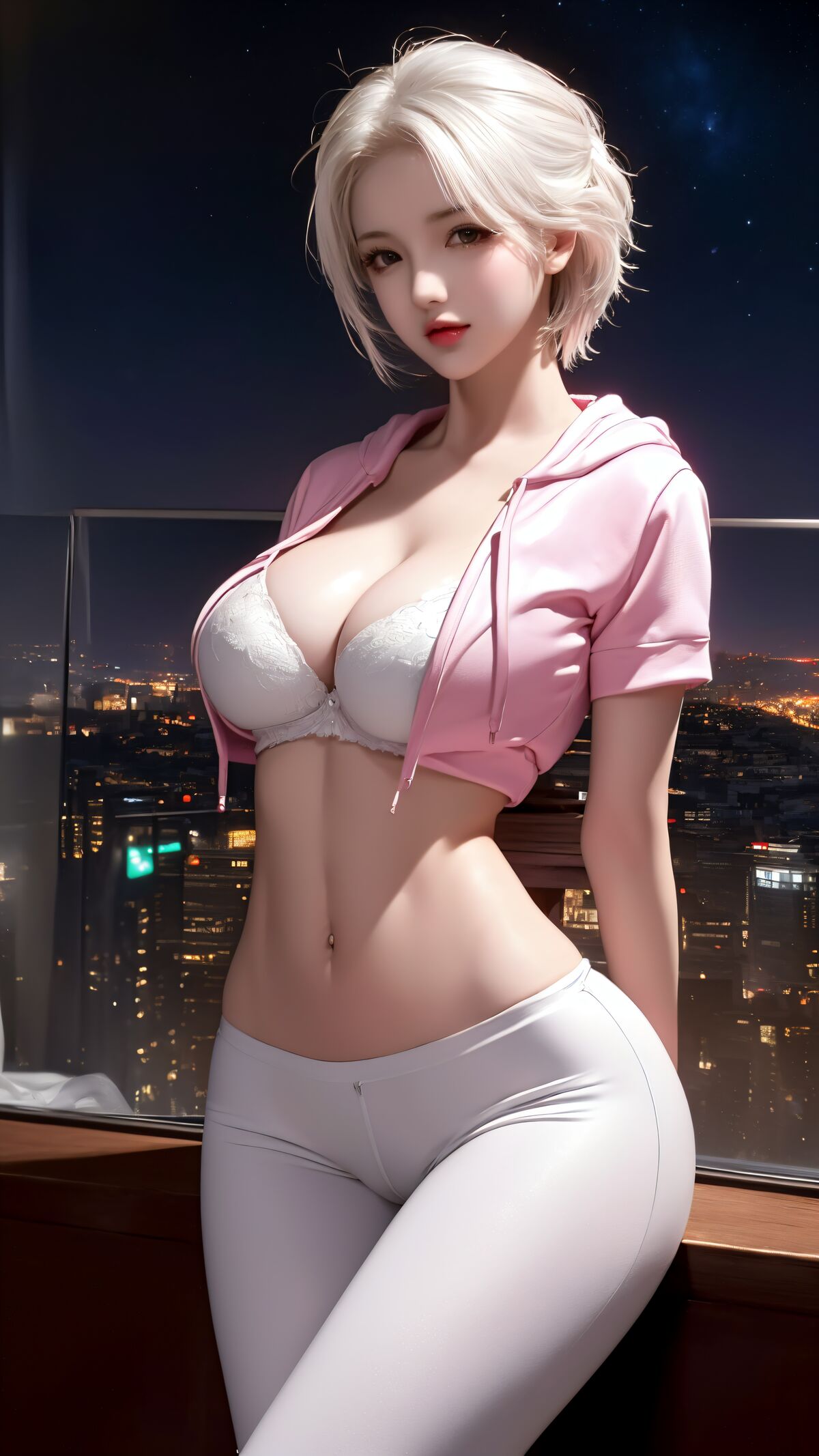 AI Generated 瑜伽少女 (46P)
