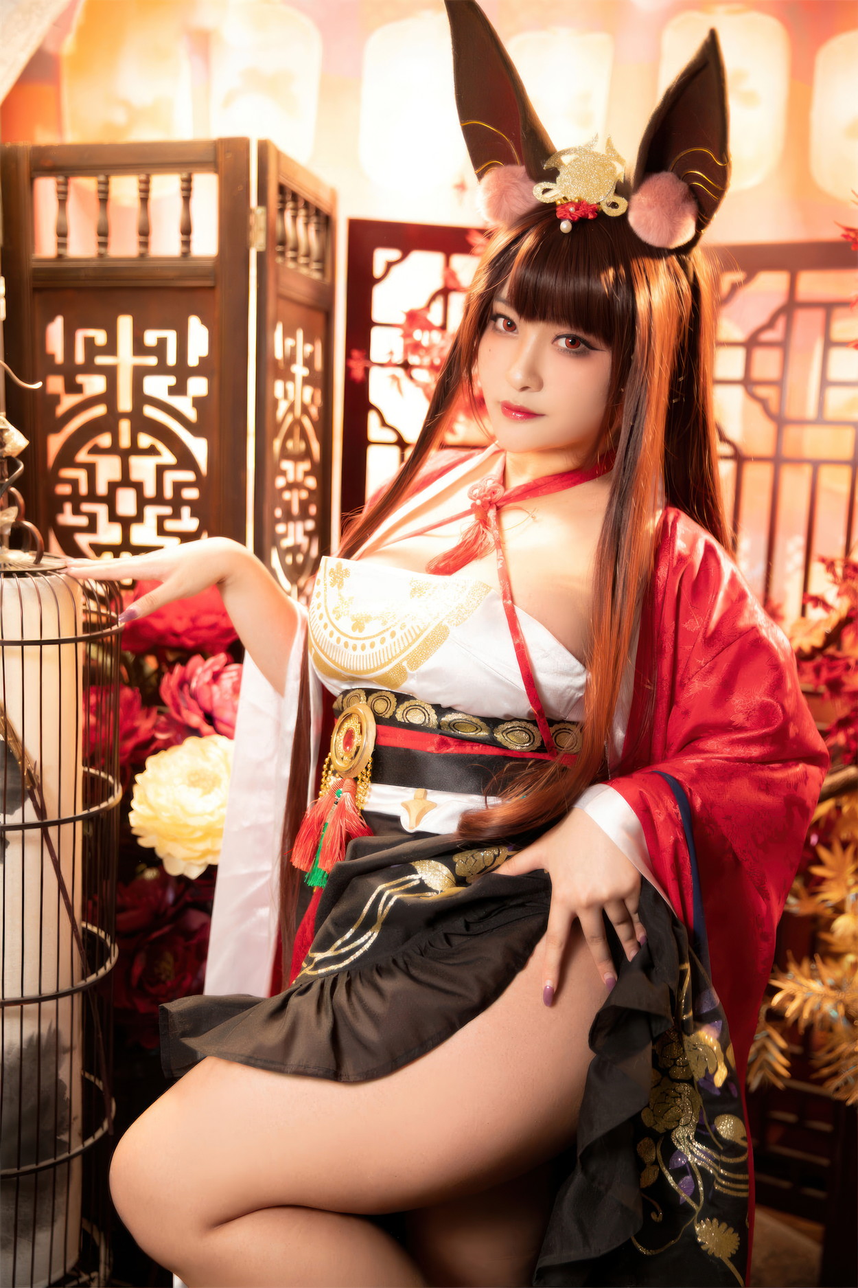 Cosplay 洛璃LoLiSAMA 赤城 朝凰来仪(60P)