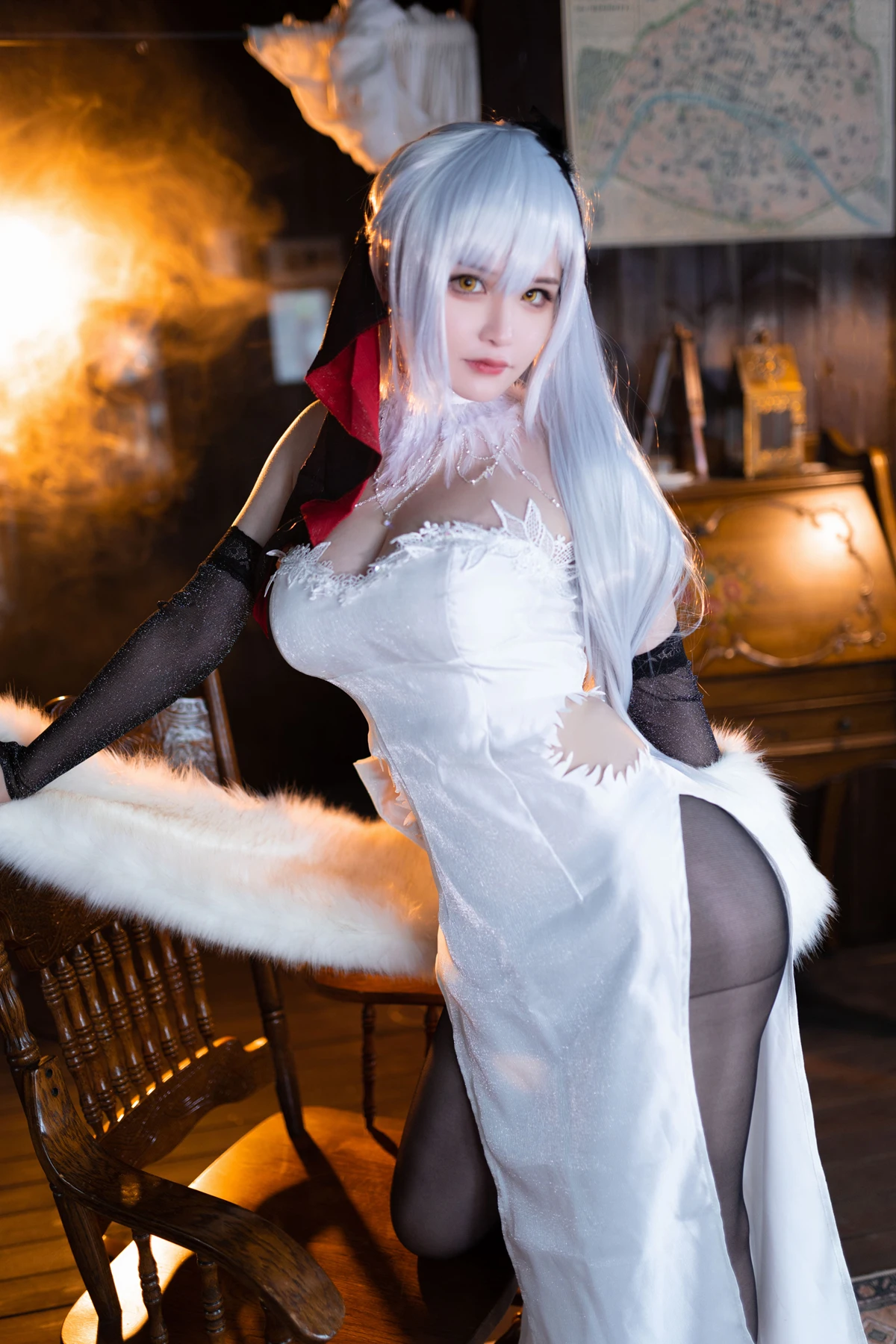 Cosplay 前羽_rr – 碧蓝航线 德雷克