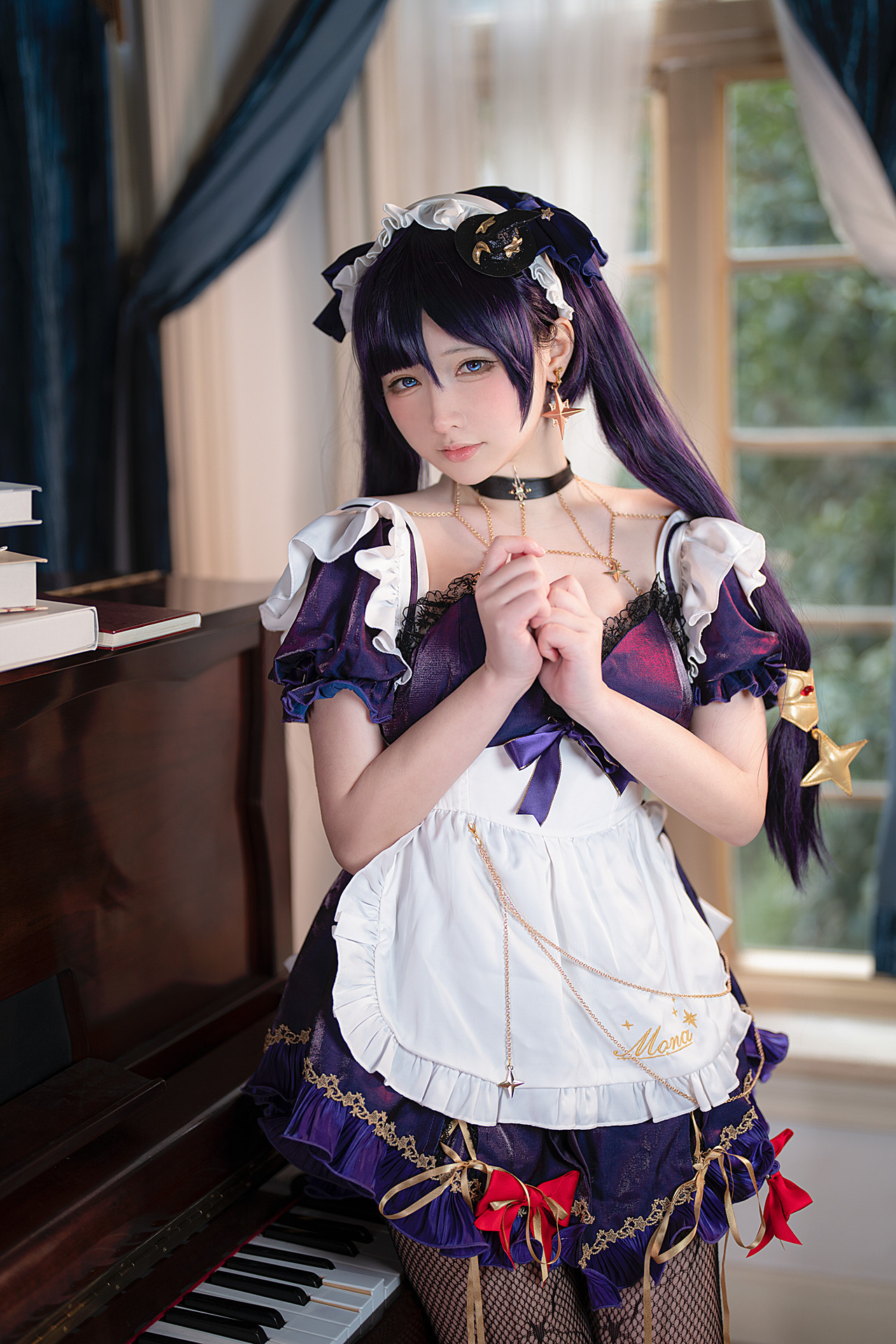 Cosplay 樱梨梨 莫娜女佣