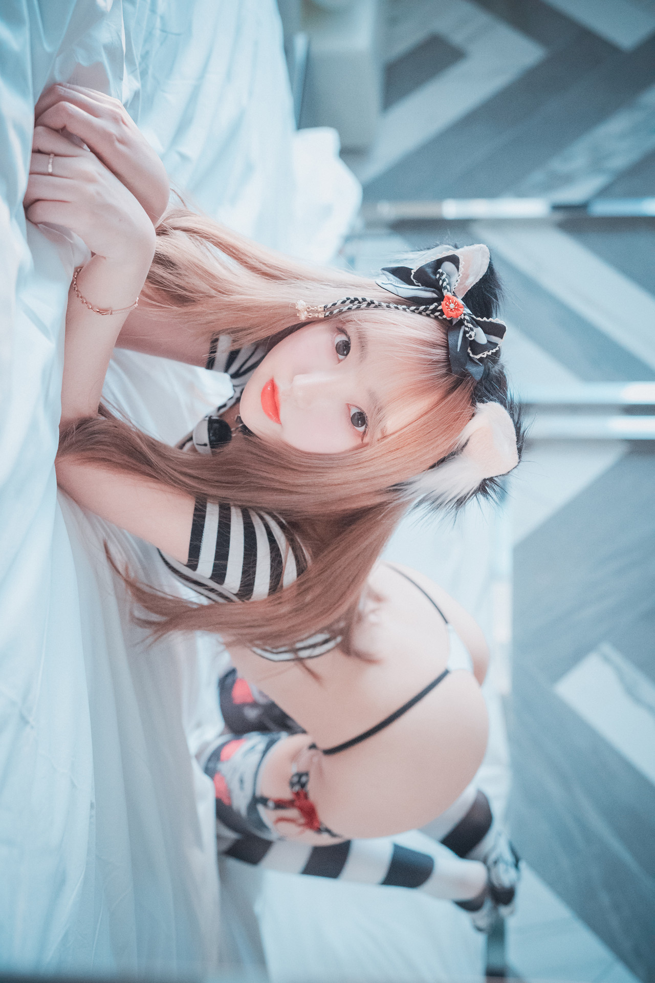 HaNari 하나리, DJAWA ‘Catgirl in Stripes’ Set.03(32P)