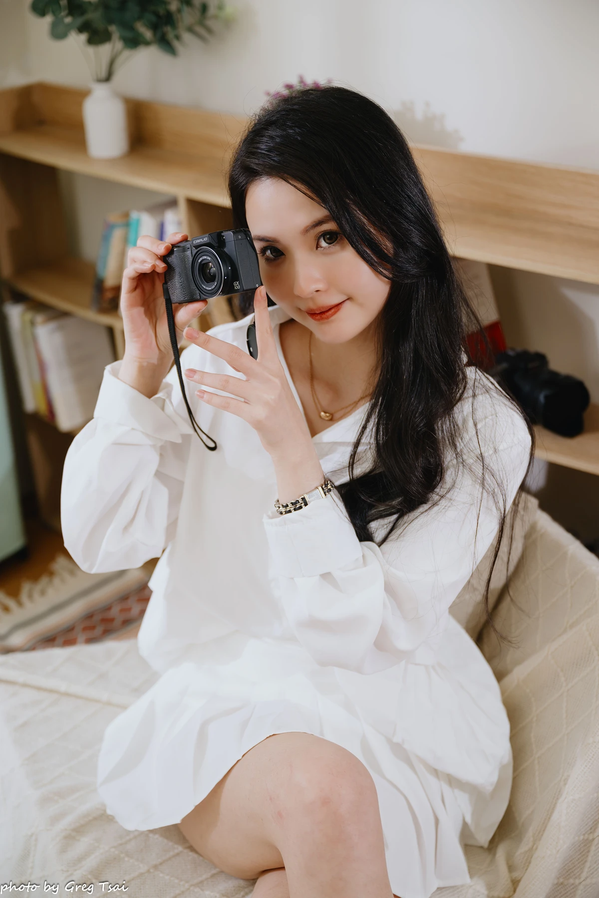 Cosplay 米浆 – 卧室百褶裙 Set.01