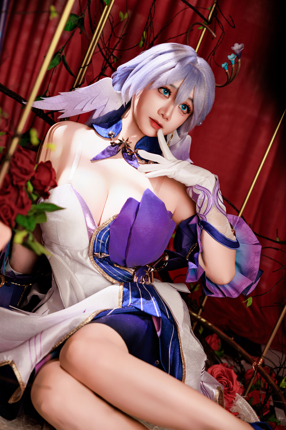Coser@阿雪雪 – 崩坏 星穹铁道 知更鸟 (91P)