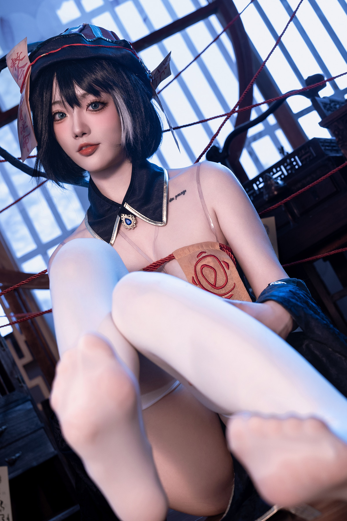 Cosplay 桃良阿宅 华甲小僵尸(70P)