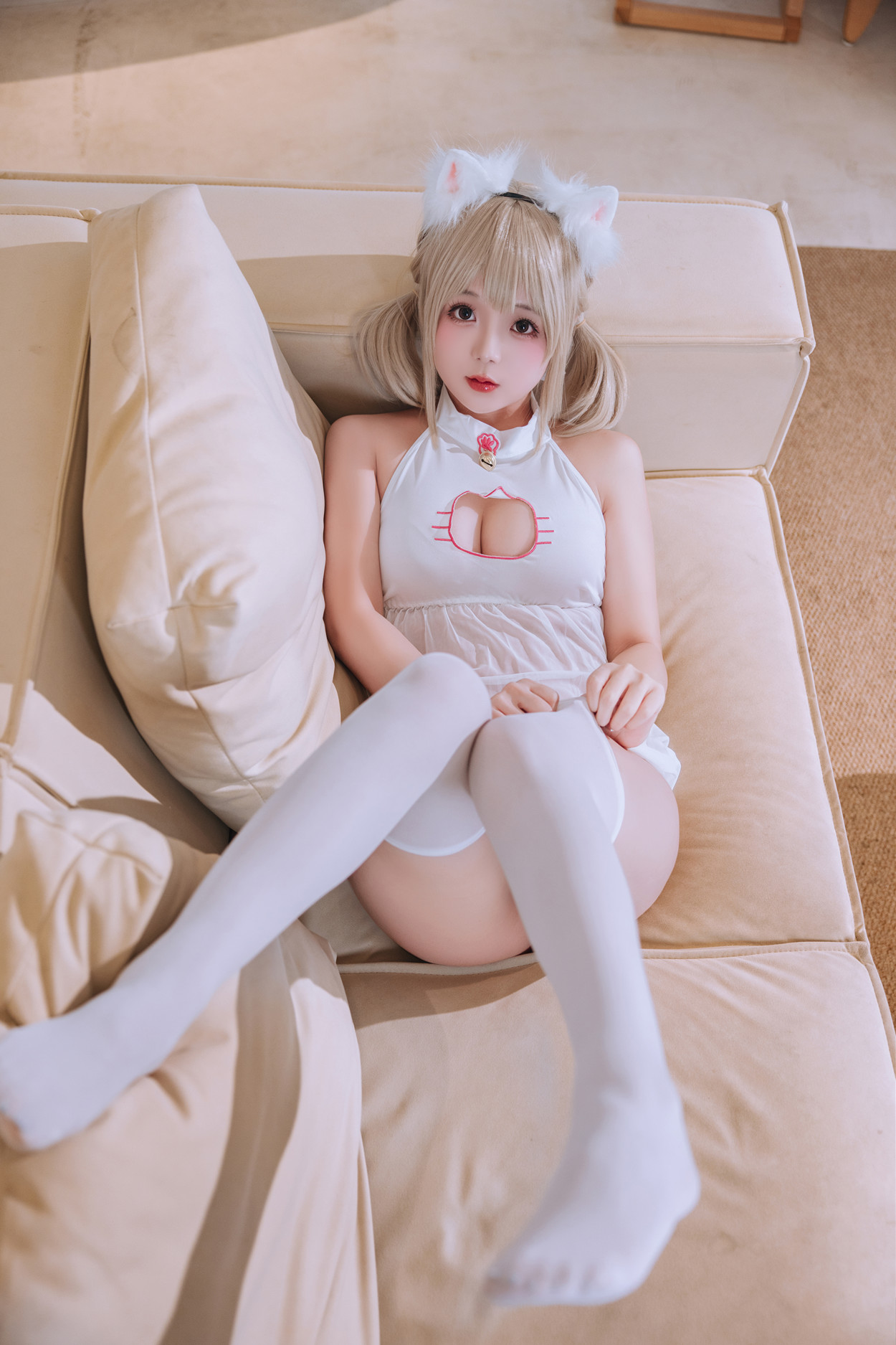 Cosplay Rinaijiao日奈娇 波斯猫 Set.01(48P)