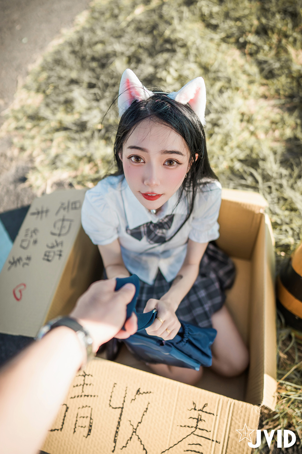 JVID 飄飄哥 – 貓咪收養手冊😺巨乳人形貓 女神飄飄🔞黑貓白貓能讓主人舒服的都是好貓🥵路邊遇見一隻超可愛待認養的美少女貓咪🤤當然要帶回家❤️ Set.03