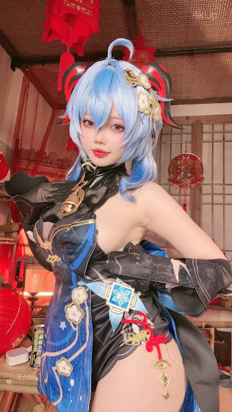 Coser@小瑶幺幺 甘雨海灯节礼服