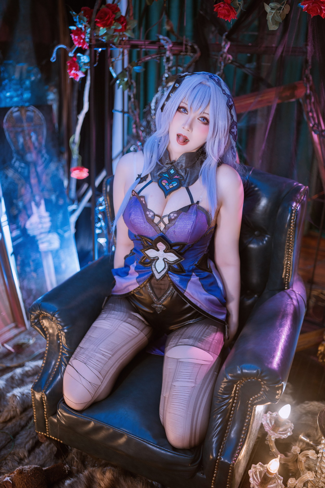Cosplay 兔胖胖 黑天鹅(45P)