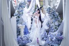 Coser@清水由乃 碧蓝航线 武藏 紫藤花