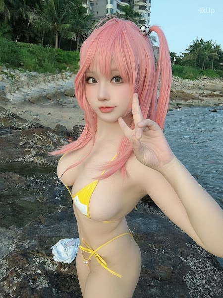 Coser@七七娜娜子 穗香泳衣