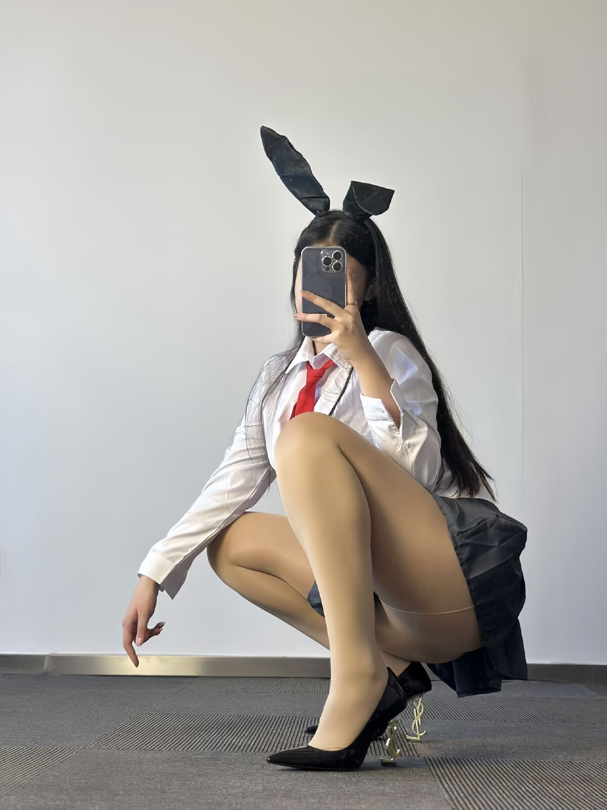 Mei Shao Nu Baby 美邵女Baby – 兔女郎学姐性感肉丝 (41P)