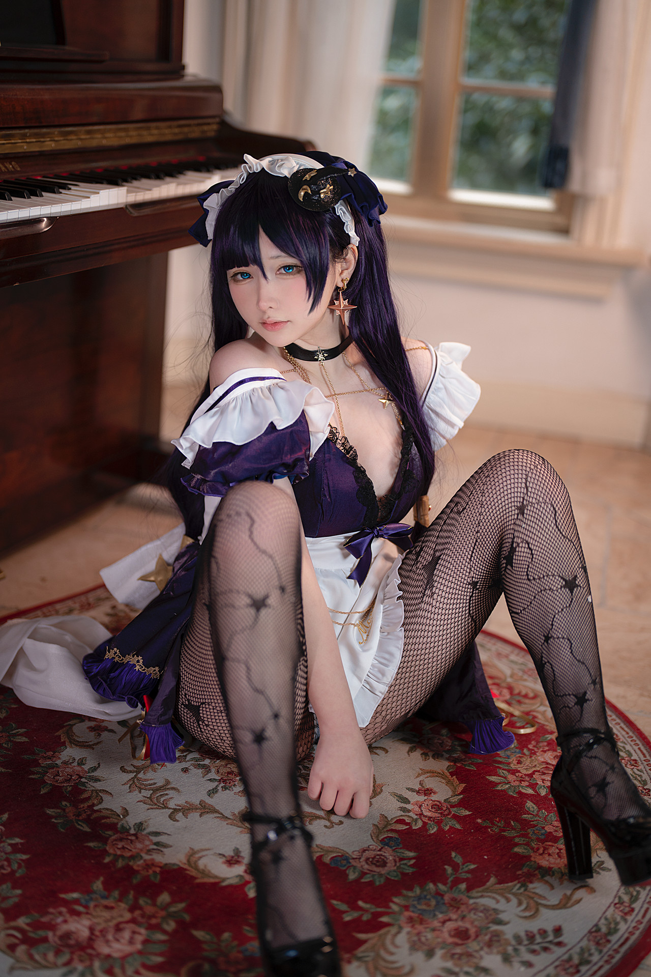 Cosplay 樱梨梨 莫娜女佣