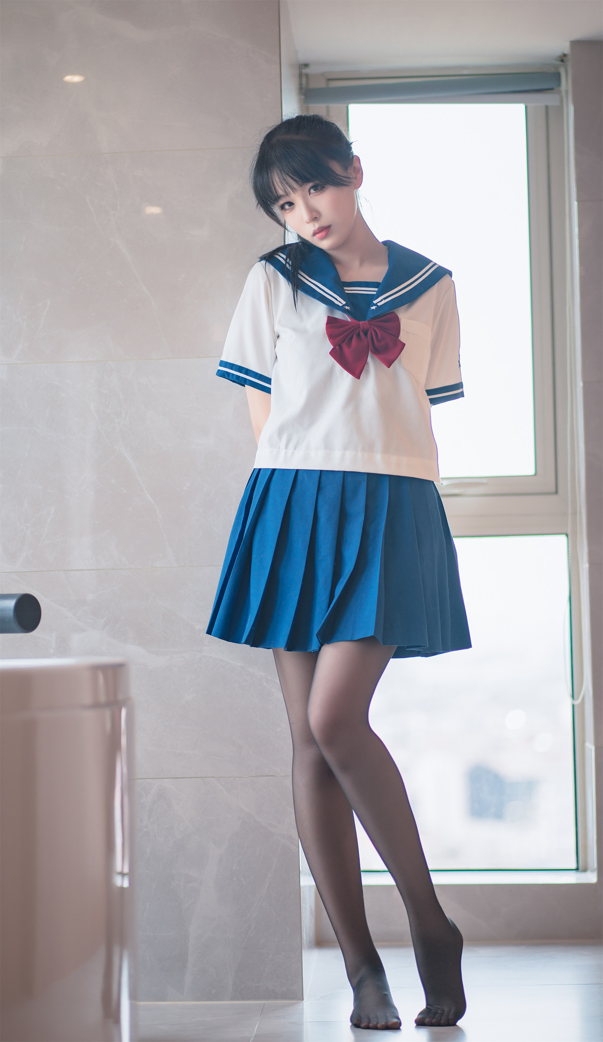 Cosplay 轩萧学姐 竞泳2 Set.01(45P)