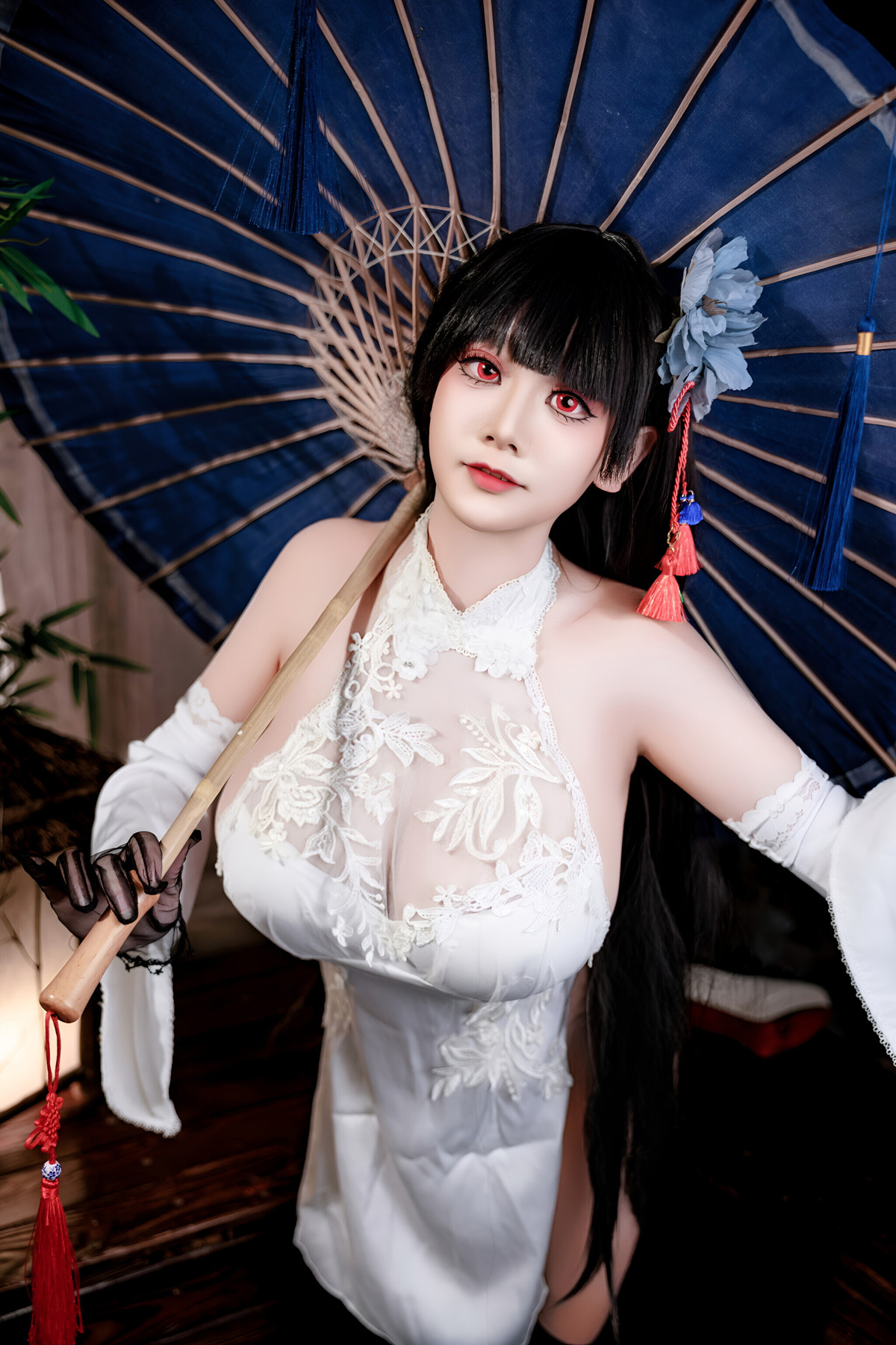 Cosplay 阿雪雪 – 碧蓝航线 逸仙 中式 Set.02