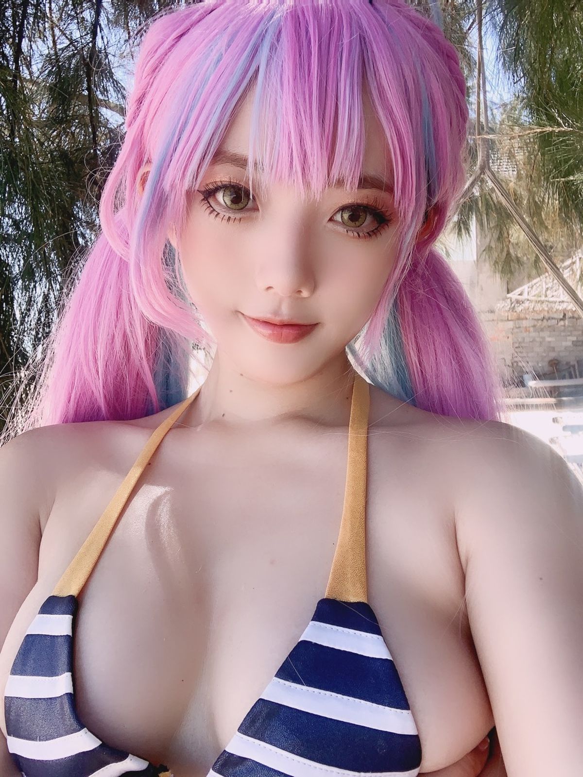 Coser@Messie Huang – Aqua Bikini (35P)
