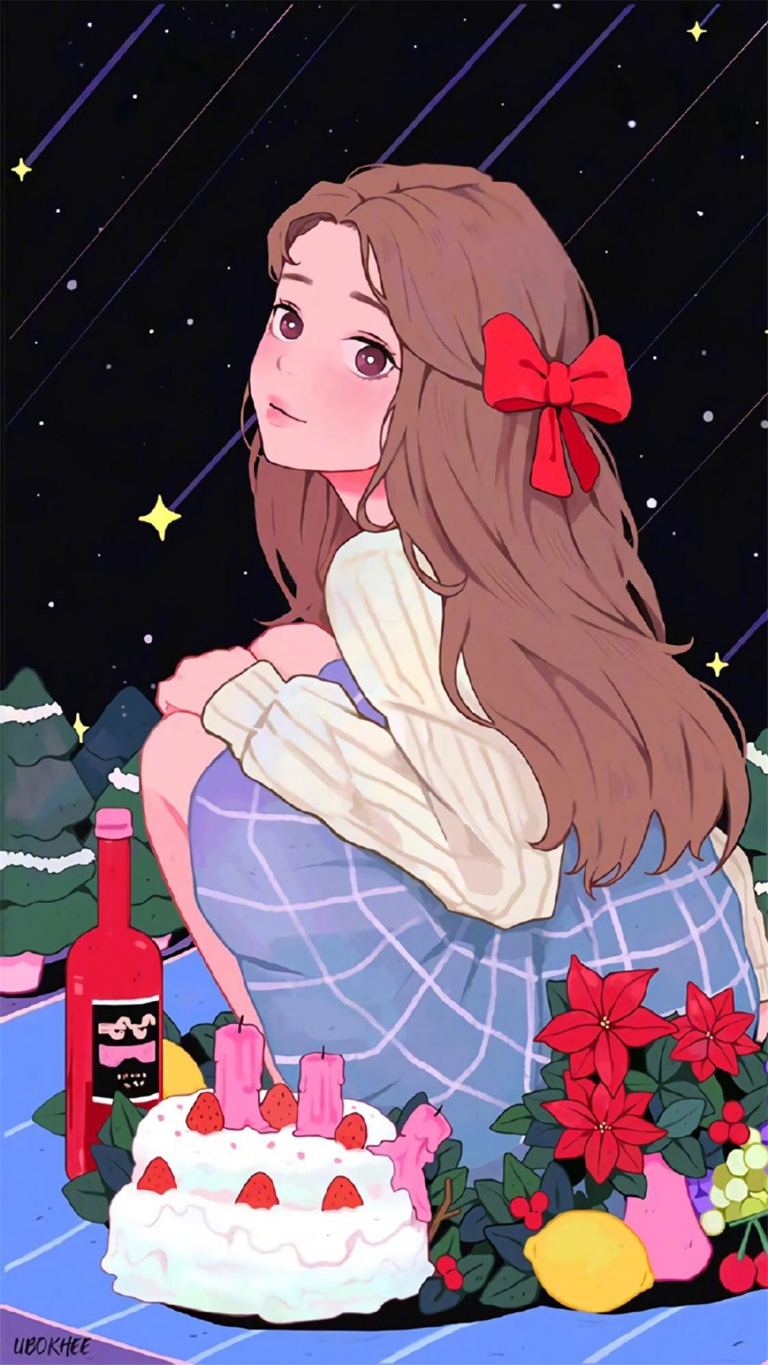 欧美风可爱甜美二次元美少女图片
