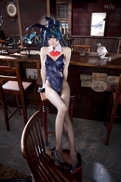 Coser@九柒喵 蔚蓝档案 龙华妃咲 兔女郎