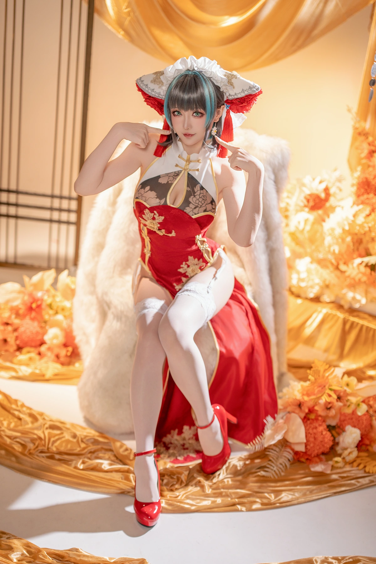Cosplay 星之迟迟Hoshilily – 碧蓝航线柴郡