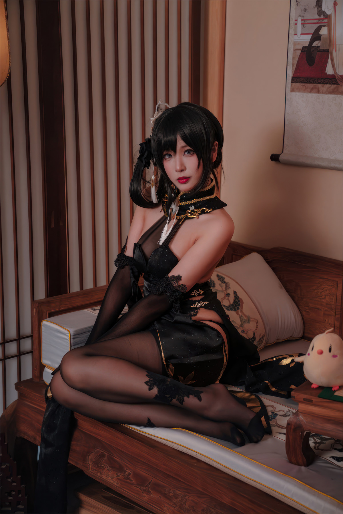Cosplay 轩萧学姐 碧蓝航线 镇海(45P)