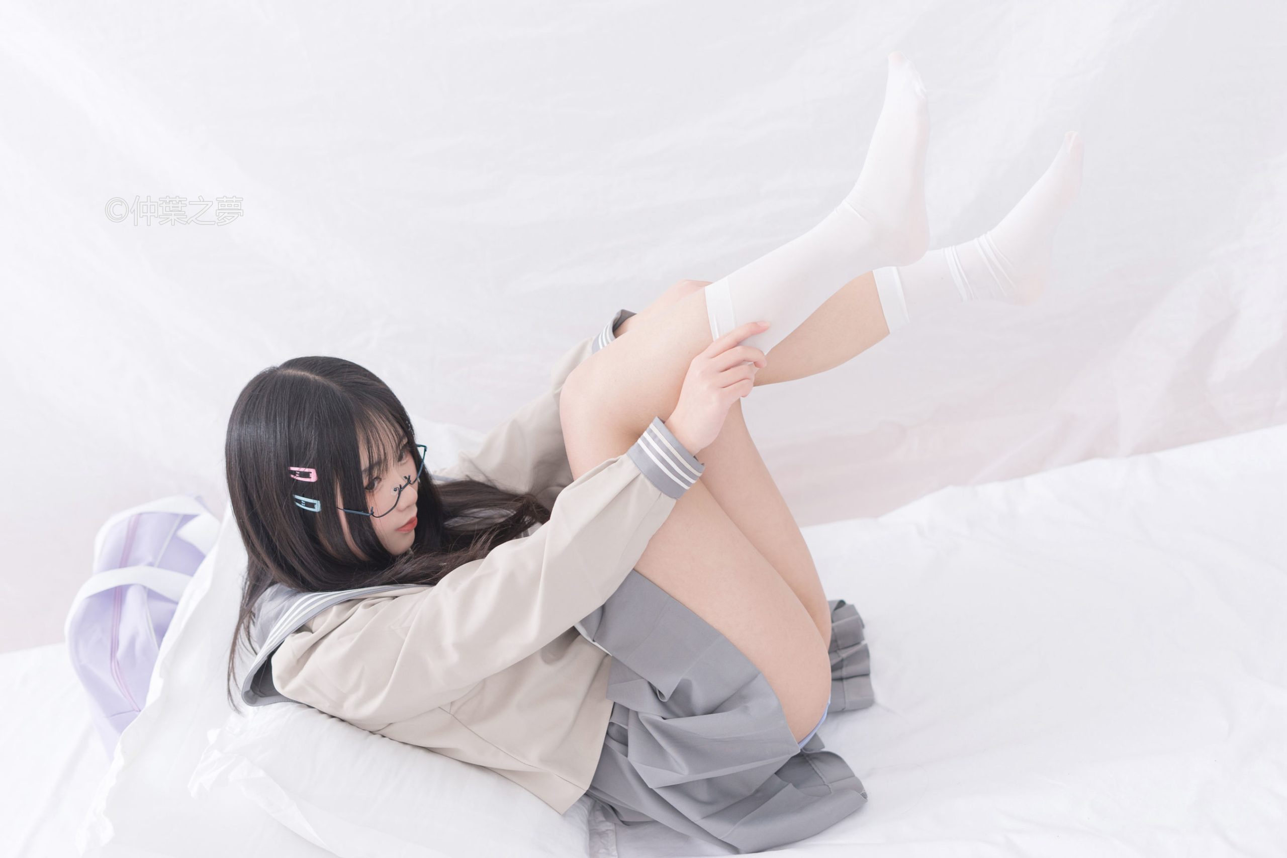 [轻兰映画] Grand.003 日系水手服学妹
