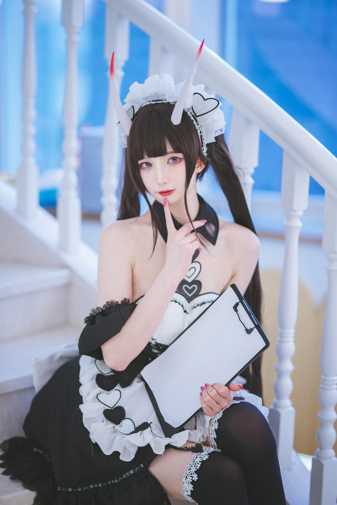 Cosplay 封疆疆v 能代女仆(40P)
