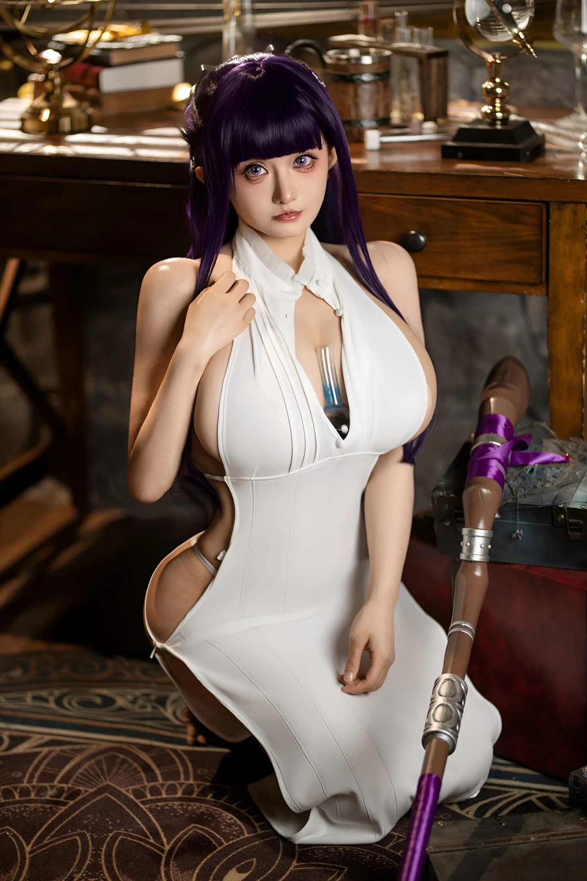 Cosplay 虎牙古阿扎 – 菲伦 Set.01