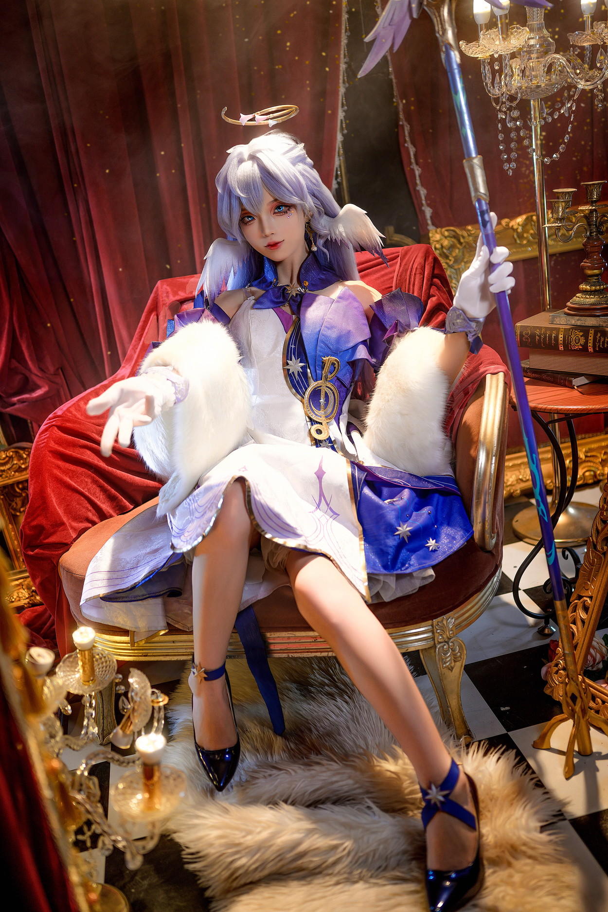 Cosplay 狐玖玖 崩坏 星穹铁道 知更鸟(70P)