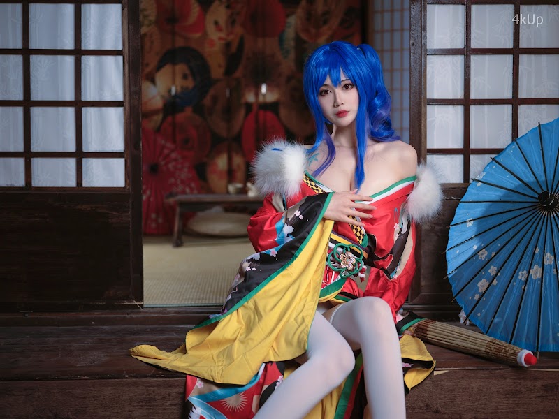 Coser@一米八的大梨子 圣姨和服