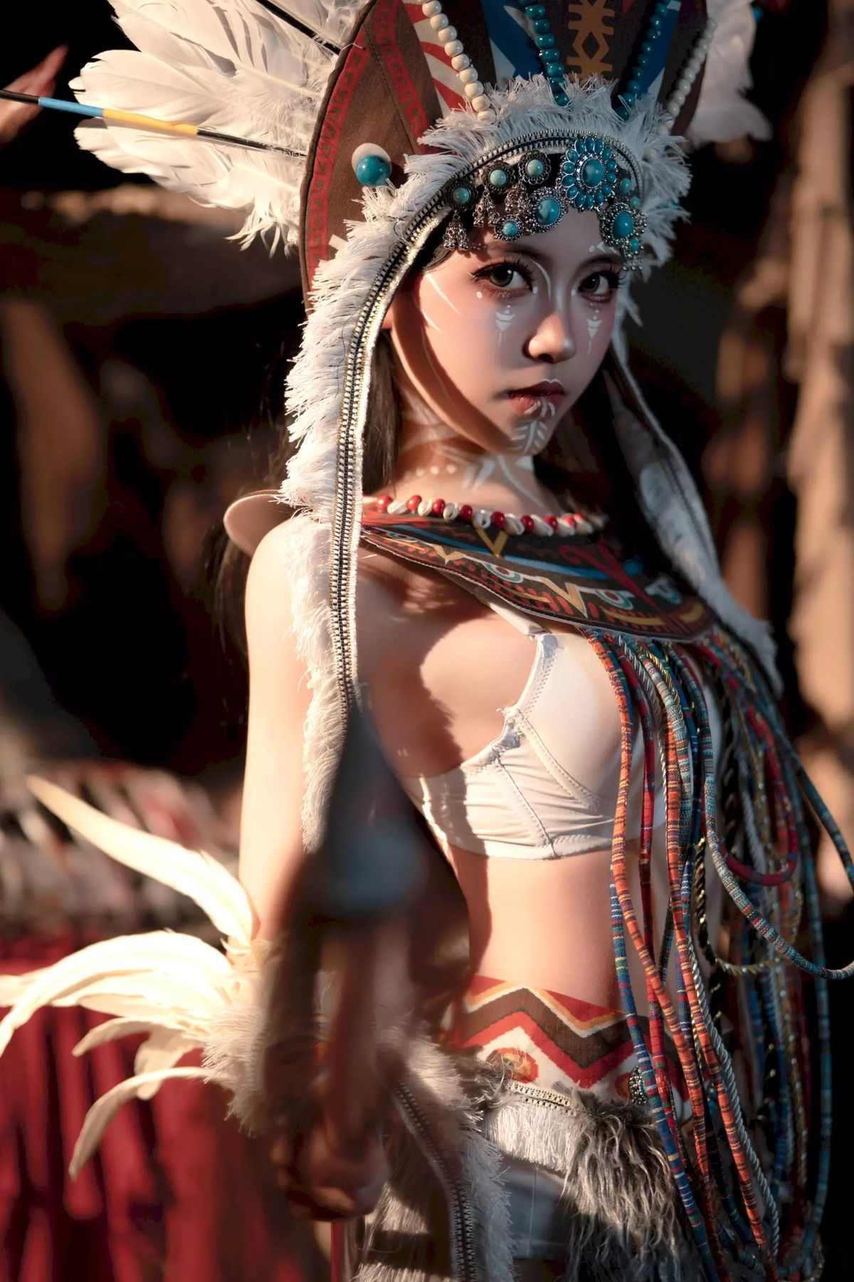 Coser@Bangni邦尼 – 印第安 紫舞龙 Part1 (51P)