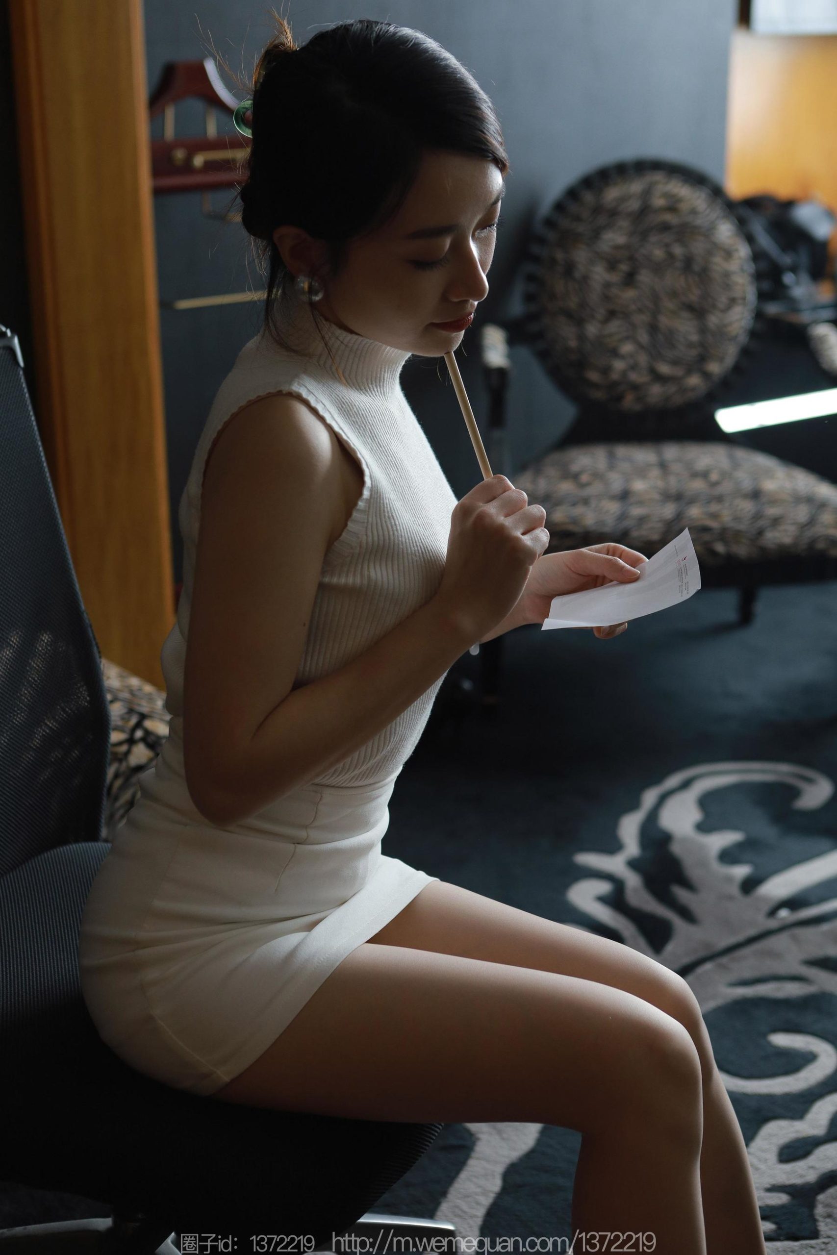 IESS异思趣向 - 模特：小婕 《白色茉莉》