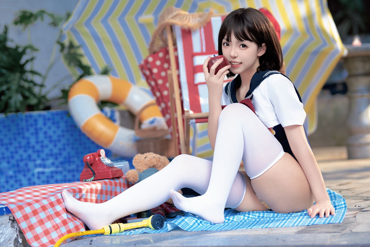 Coser@Bangni邦尼 – 反差JK泳装 Part01 (50P – 7V)