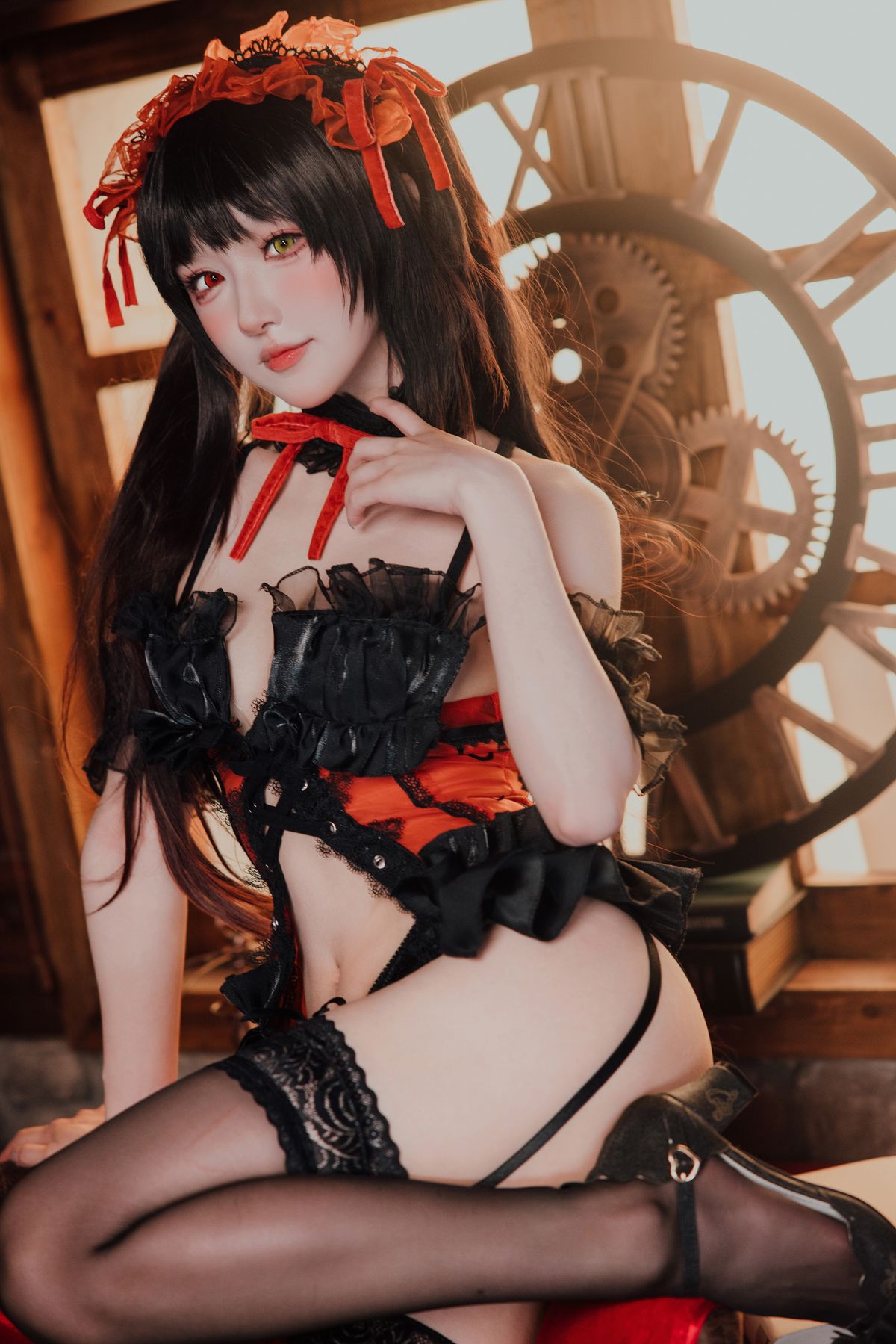 Coser@阿包也是兔娘 – 时崎狂三 (37P)