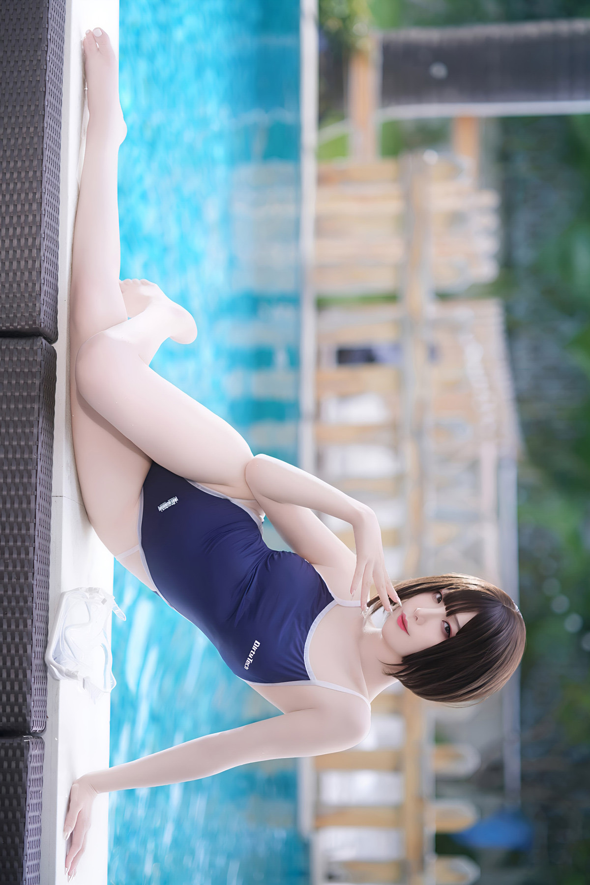 Cosplay 封疆疆v – 小海月 竞泳