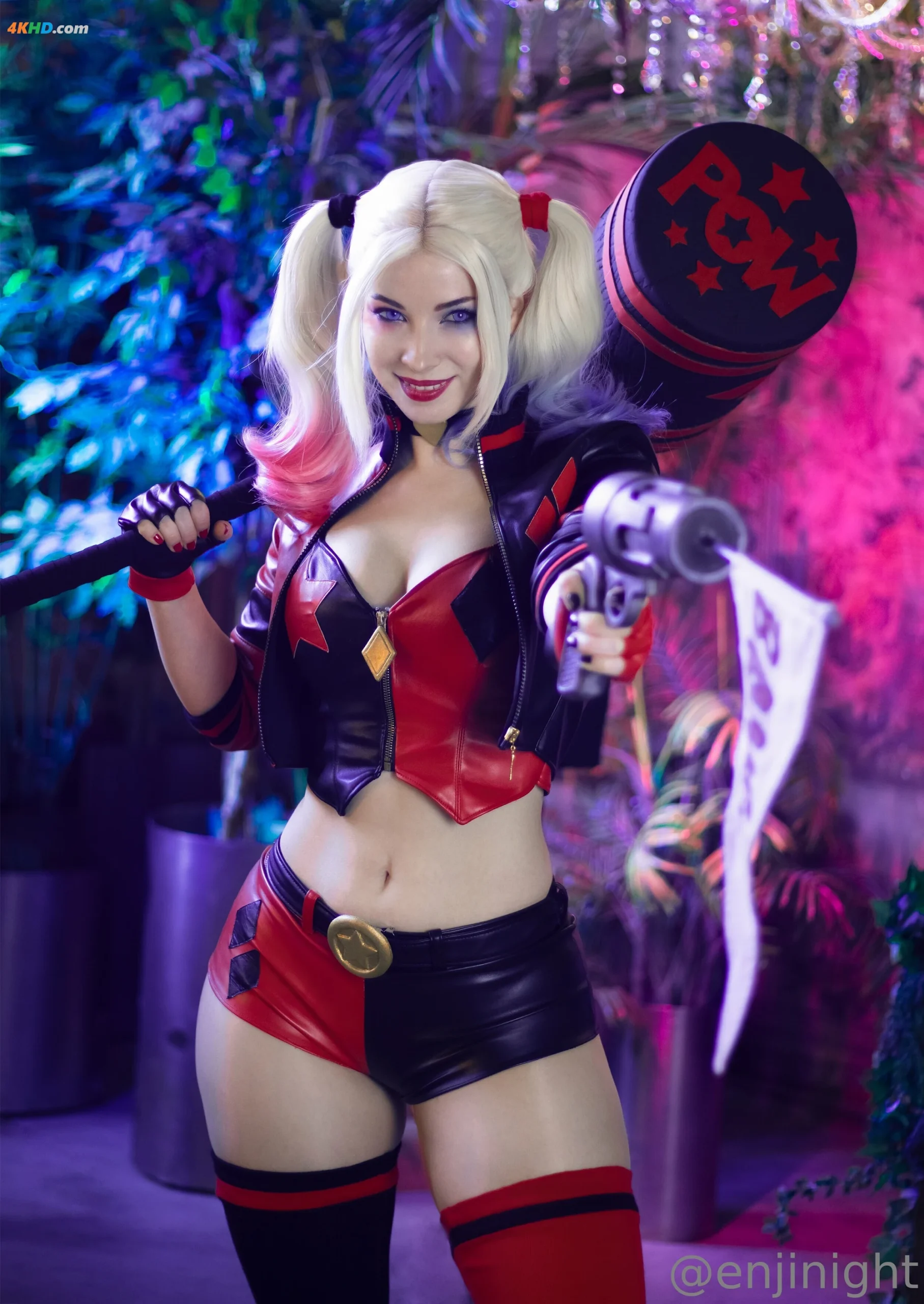 Enji Night – Harley Quinn(55MB)(29photos)