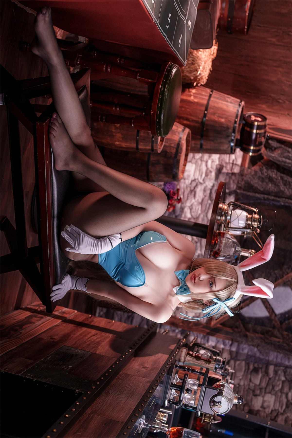 Cosplay 雯妹不讲道理 蔚蓝档案 一之濑明日奈2(50P)