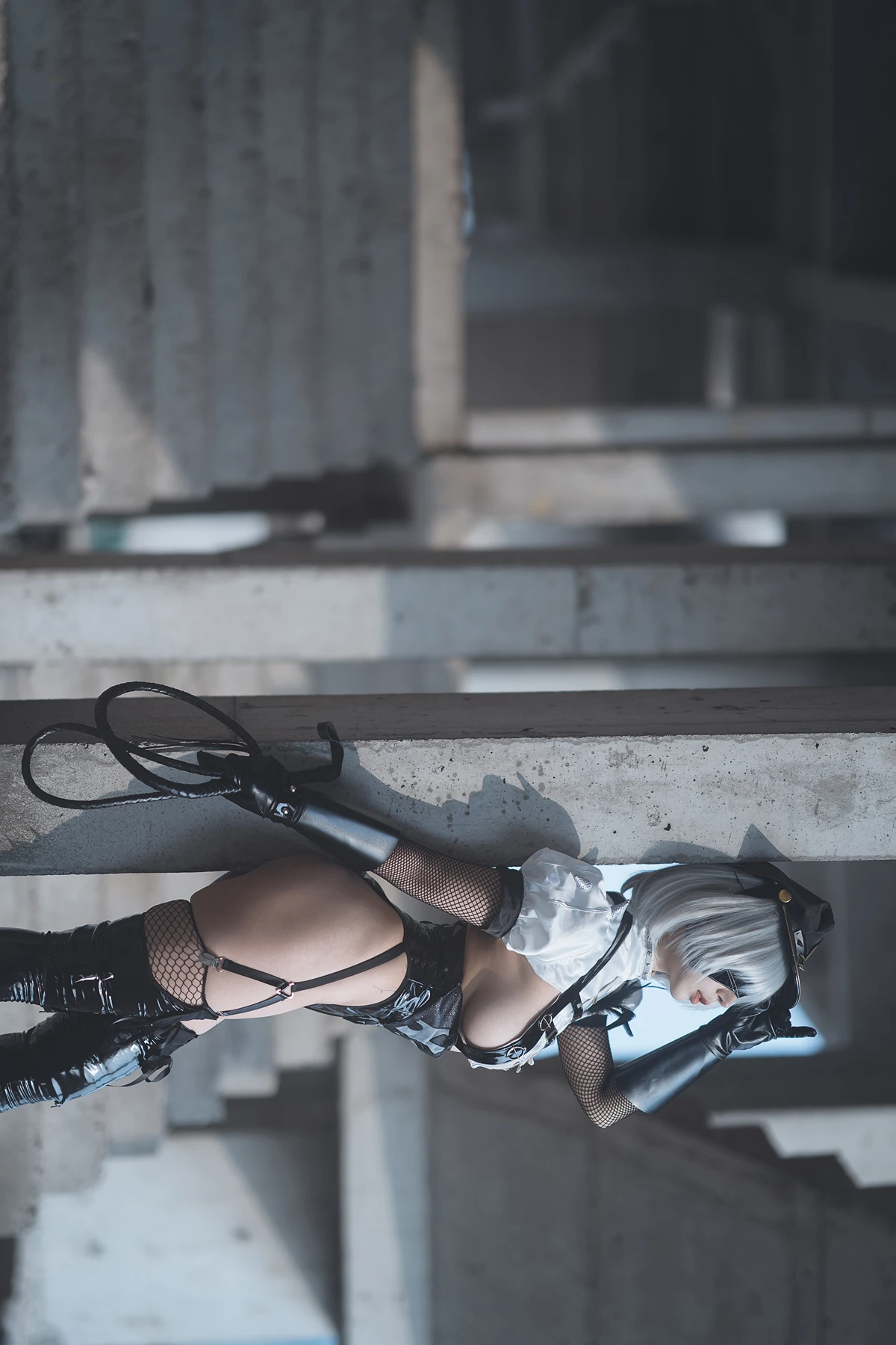 Cosplay 云溪溪Yunx1x1 & 奶桃 – 2B本 YoRHa No.2 Type B 上 Set.01