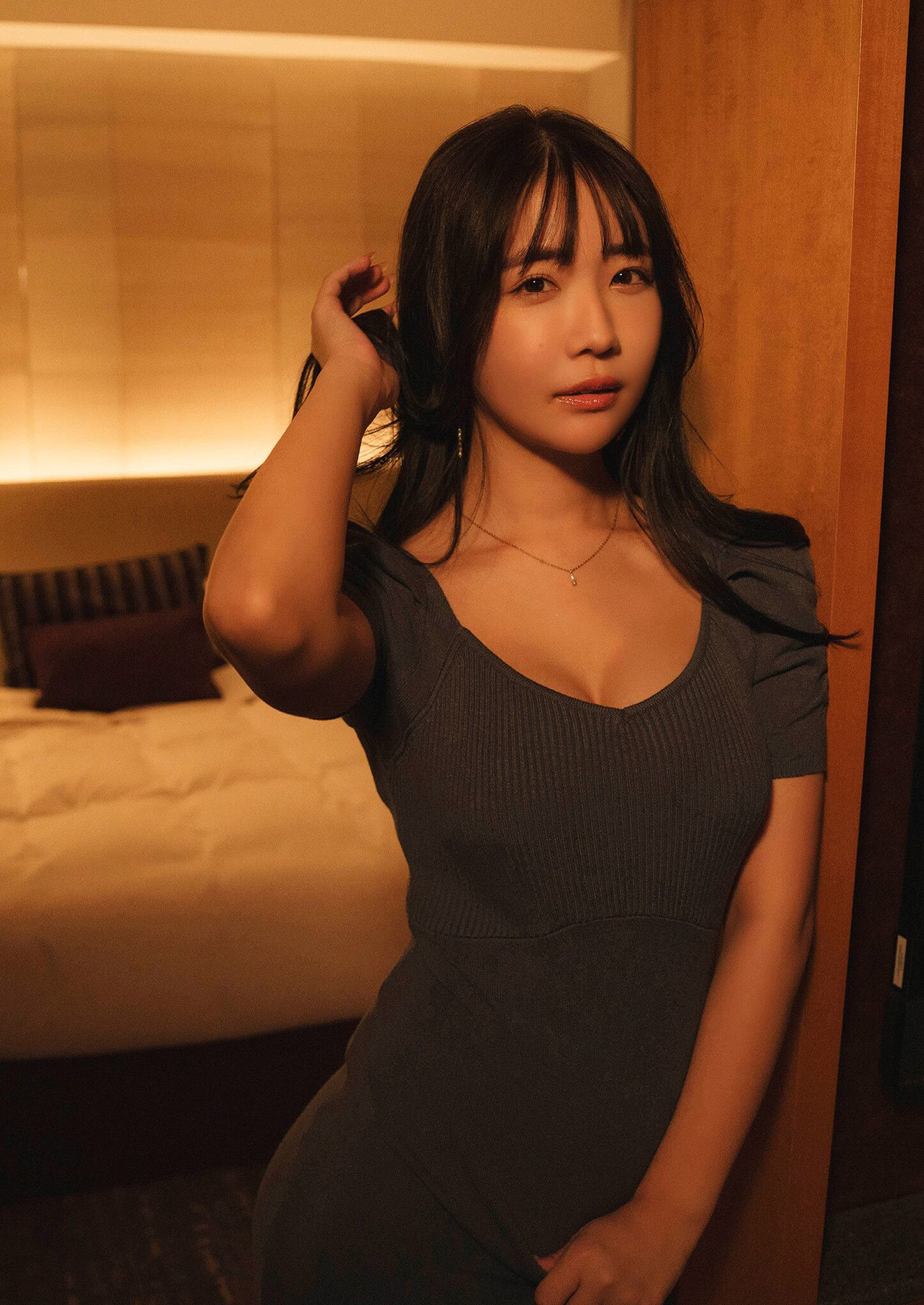 Kisumi Amau 天羽希純, 写真集 「もっと！教えて あまう先輩！！ スピサン グラビアフォトブック」 Set.01