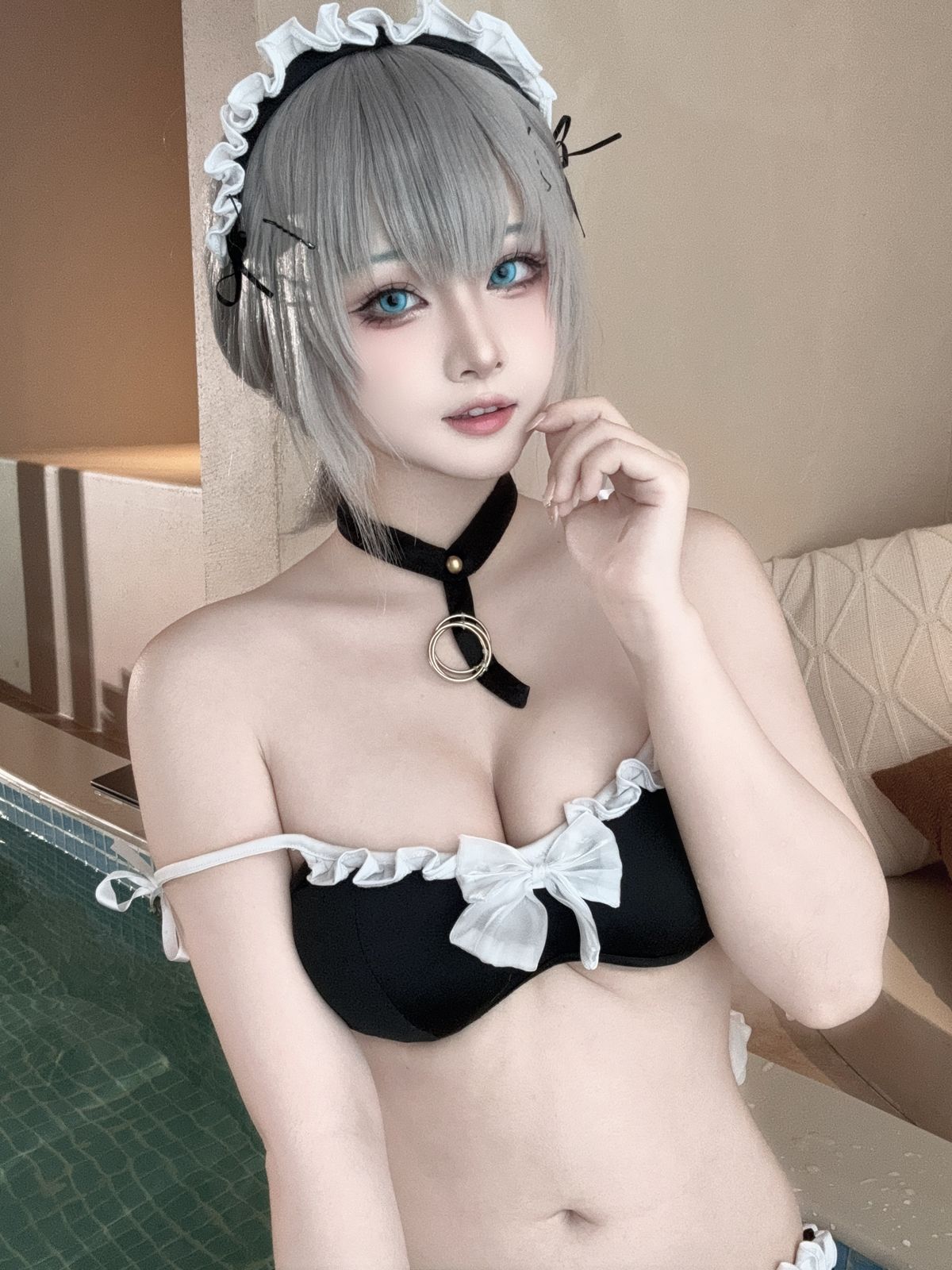 Coser@屿鱼 – 碧蓝航线 曼彻斯特 泳装 (51P)