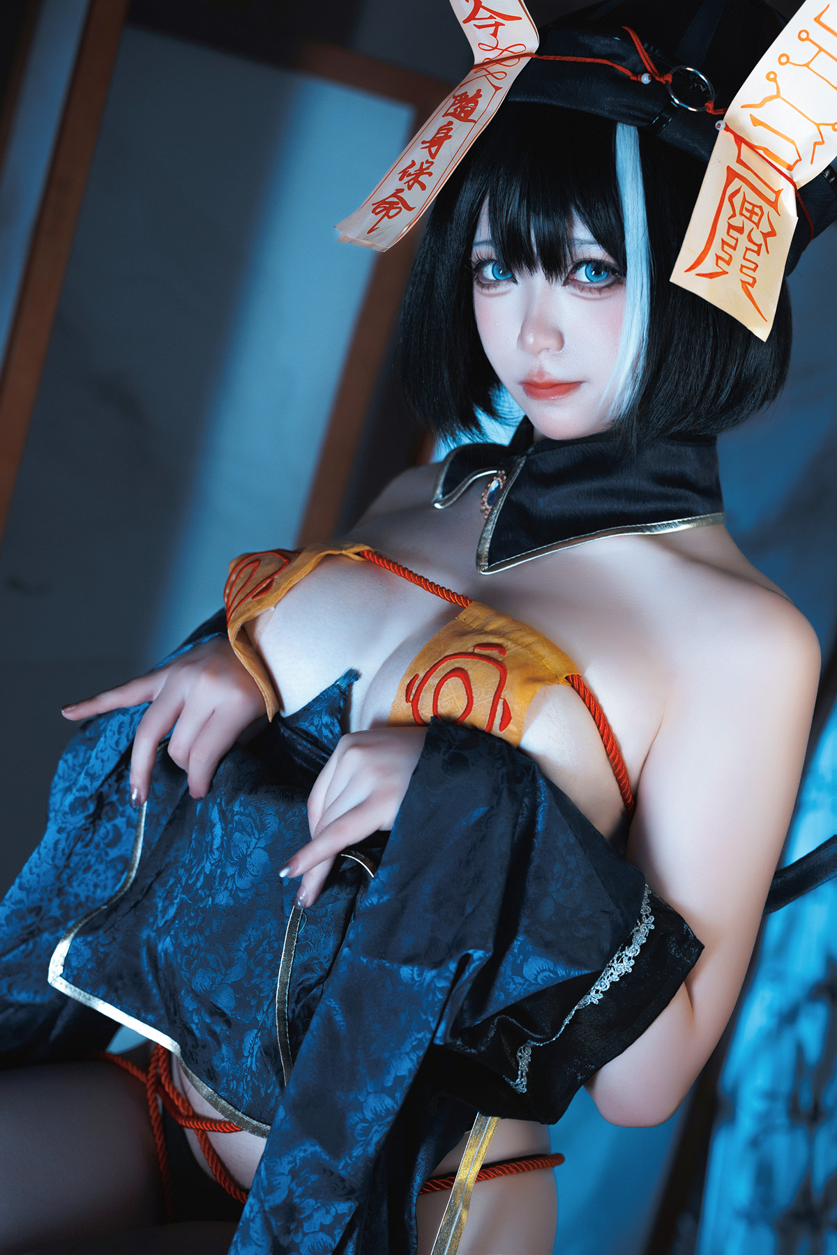 Cosplay 樱落酱w 碧蓝航线 华甲僵尸(41P)