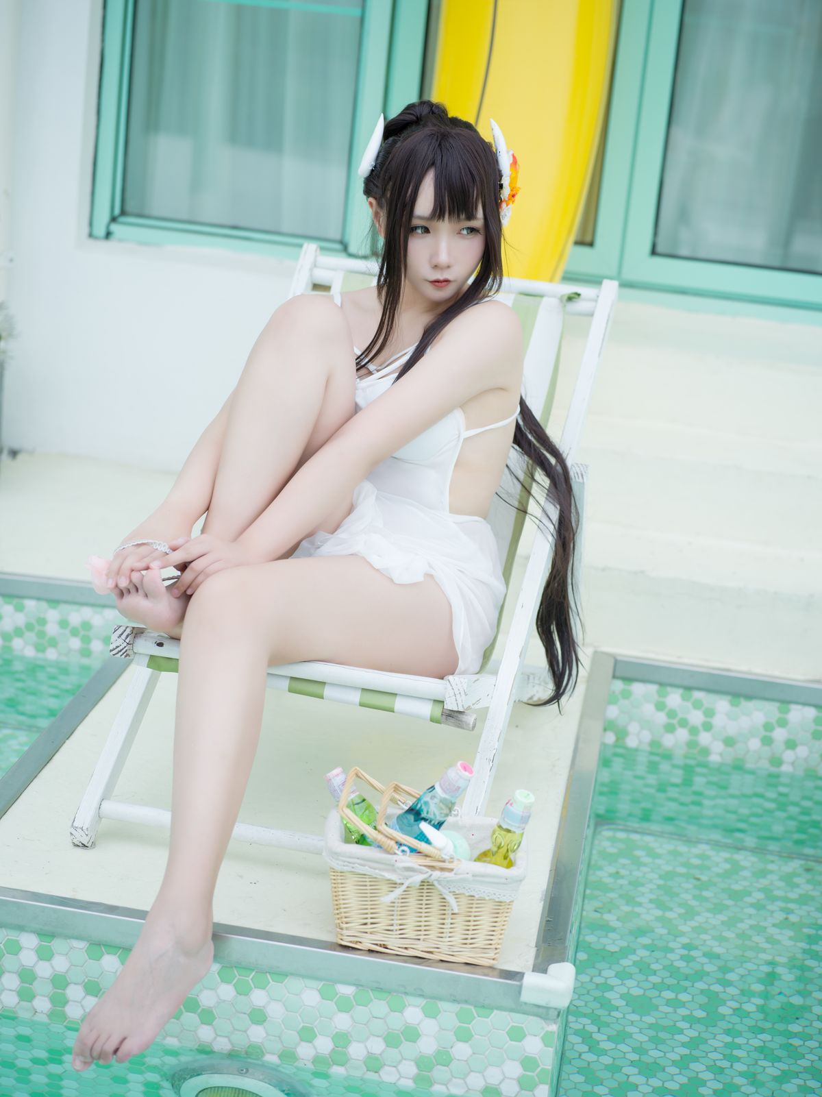 Coser@麻花麻花酱 – 比睿泳装 (31P)