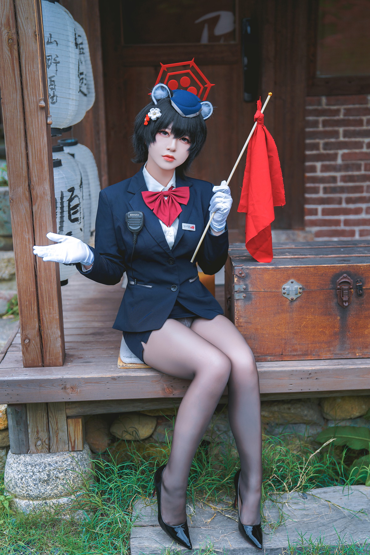Cosplay 半半子Banbanko ガイド春日ツバキ Set.01(37P)