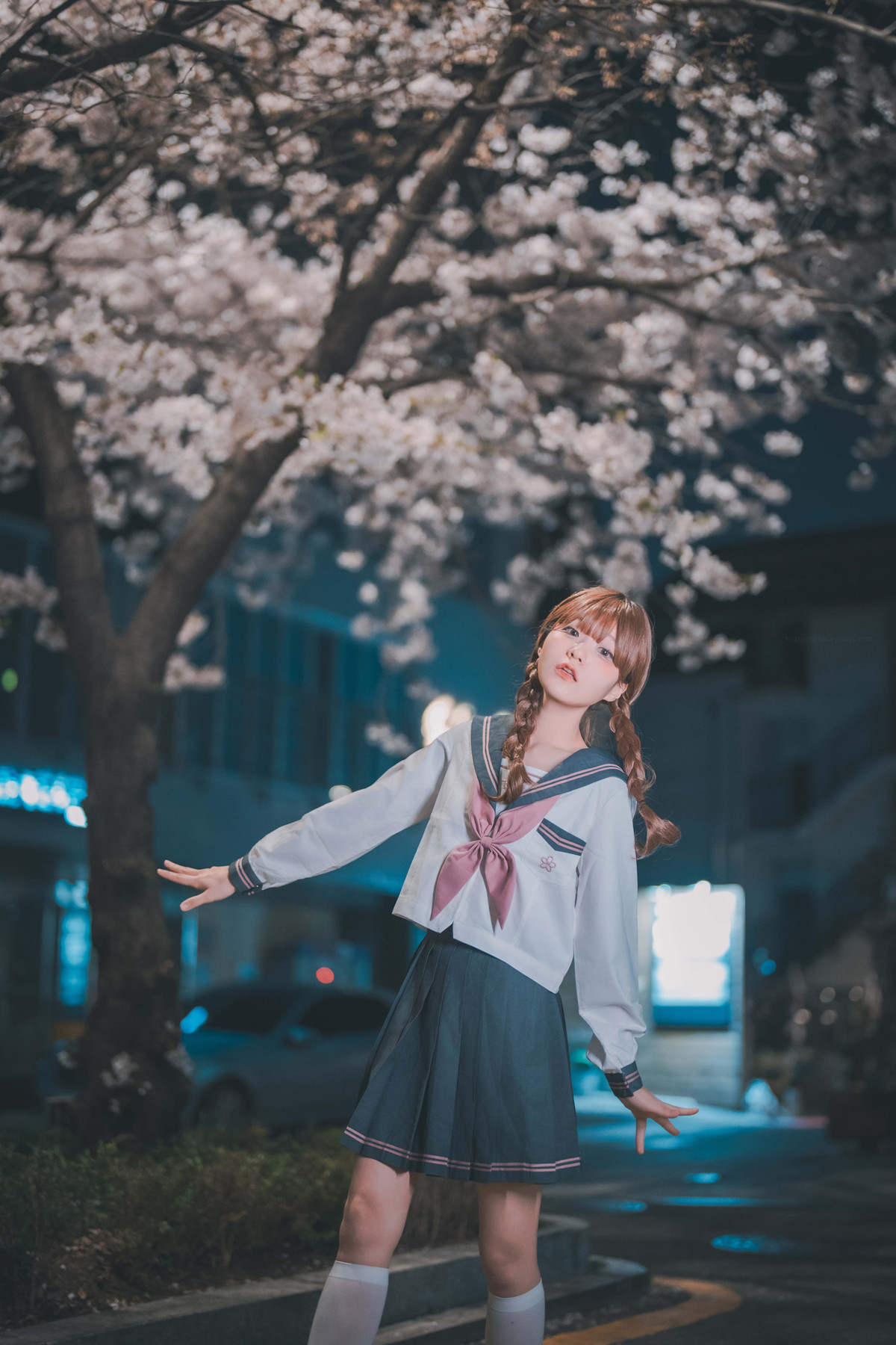 Jeong Jenny 정제니, DJAWA 「Hatsukoi Yozakura」 Set.01