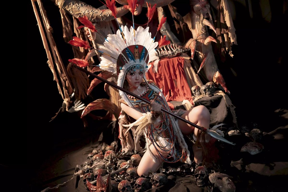 Coser@Bangni邦尼 – 印第安 紫舞龙 Part2 (50P)