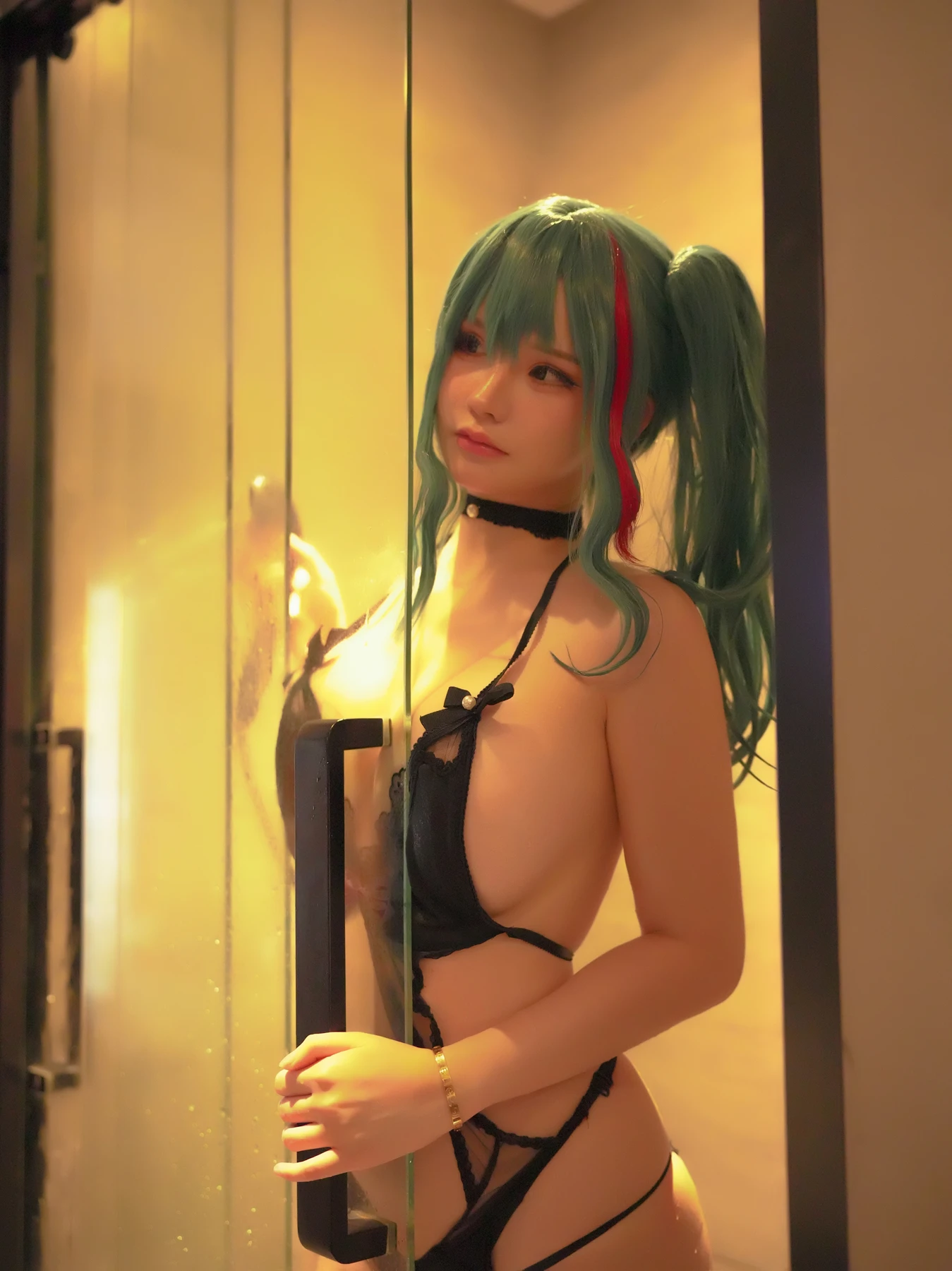 Cosplay 前羽_rr – 碧蓝航线 环洗手间