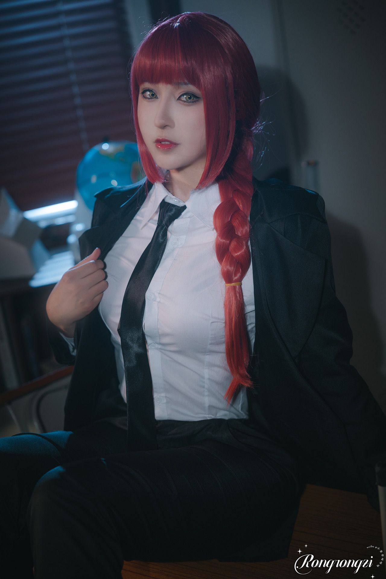 Cosplay 洛璃LoLiSAMA 链锯人 玛奇玛(45P)