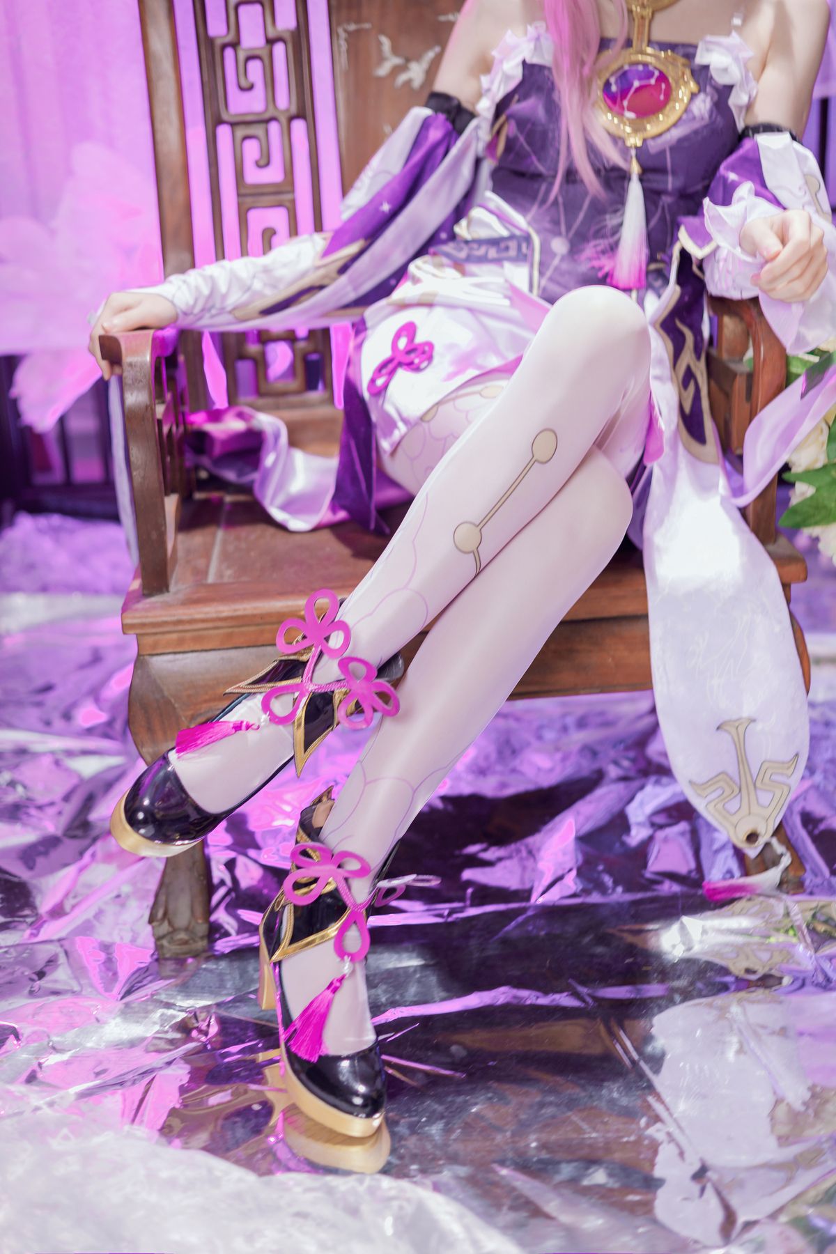 Coser@桜桃喵 – 符玄 (28P – 2V)
